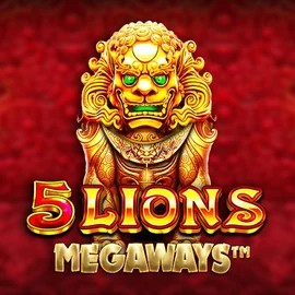 5 Lions Megaways logo by Pragmatic Play at Corgibet Casino