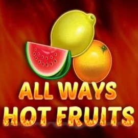 All Ways Hot Fruits slot logo by Amatic Industries at Corgibet Casino