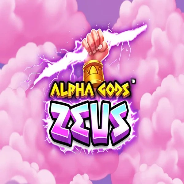 Alpha Gods Zeus logo by PearFiction Studios at Corgibet Casino