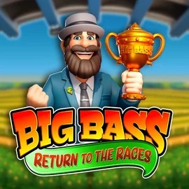 Big Bass Return to the Races game by Pragmatic Play – logo hosted on Corgibet Casino