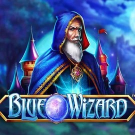 Blue Wizard slot visual from Quickspin available on coorgibet.com