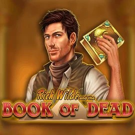 Book of Dead online game logo by Play'n GO on coorgibet.com