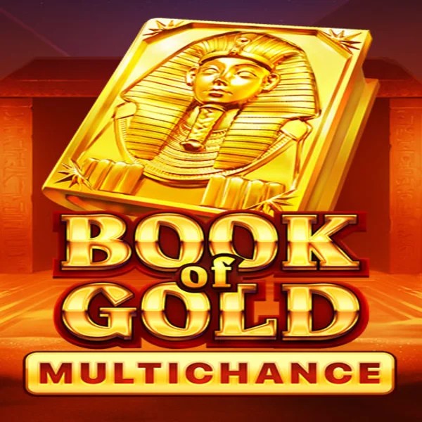 Book of Gold Multichance logo – Slots by Playson at Corgibet Casino