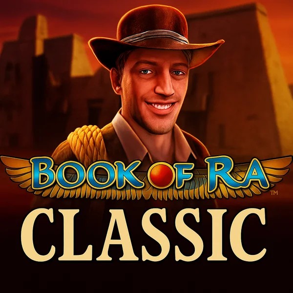 Book of Ra Classic slot visual from Novomatic available on coorgibet.com