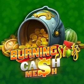 Burning Slots Cash Mesh logo by BF Games Corgibet Casino