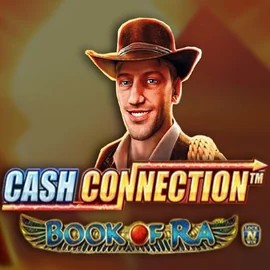 Cash Connection Book Of Ra slot visual from Novomatic available on coorgibet.com