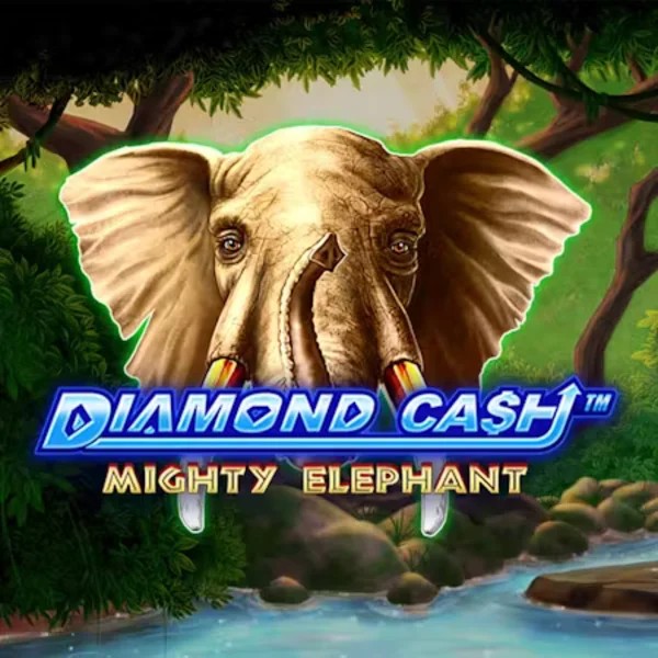 Diamond Cash Mighty Elephant slot icon by Greentube, available at Corgibet Casino