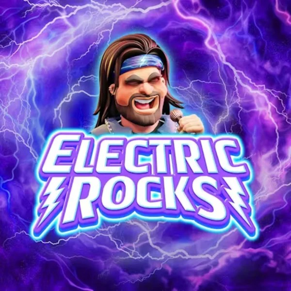 Electric Rocks by Inspired Gaming, showcased at coorgibet.com – game logo