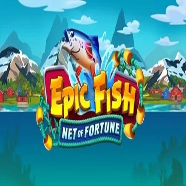 Epic Fish Net of Fortune online game logo by Quickspin on coorgibet.com