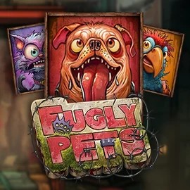 Fugly Pets slot logo by Stakelogic at Corgibet Casino