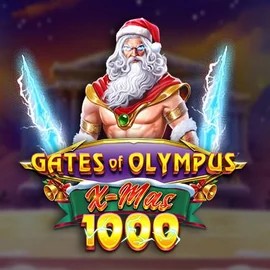 Gates of Olympus Xmas 1000 logo by Pragmatic Play at Corgibet Casino