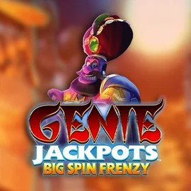 Genie Jackpots: Big Spin Frenzy casino game by Blueprint Gaming – featured logo at Corgibet Casino
