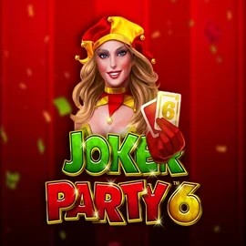 Joker Party 6 slot visual from Greentube available on coorgibet.com