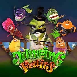 Jumping Fruits slot visual from Wazdan available on coorgibet.com
