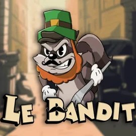 Slots logo of Le Bandit from Hacksaw Gaming at Corgibet Casino
