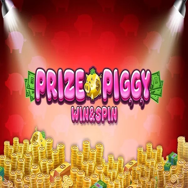 Prize Piggy Win & Spin online game logo by Inspired Gaming on coorgibet.com
