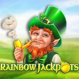 Rainbow Jackpots slot icon by Red Tiger Gaming, available at Corgibet Casino
