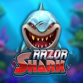 Razor Shark logo – Slots by Push Gaming at Corgibet Casino