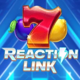 Reaction Link slot logo by Playtech at Corgibet Casino