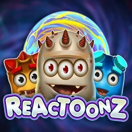 Reactoonz game by Play'n GO – logo hosted on Corgibet Casino