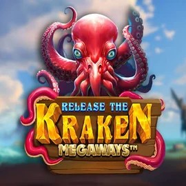 Release the Kraken Megaways logo by Pragmatic Play at Corgibet Casino