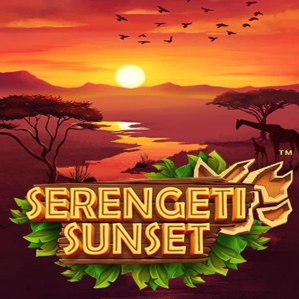 Serengeti Sunset logo by Skywind Group at Corgibet Casino
