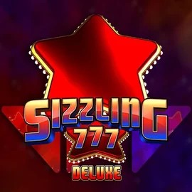 Sizzling 777 Deluxe slot logo by Wazdan at Corgibet Casino