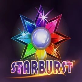 Starburst casino game by NetEnt – featured logo at Corgibet Casino