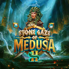 Stone Gaze of Medusa 2 online game logo by Stakelogic on coorgibet.com
