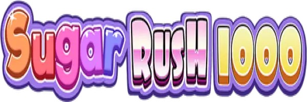 Sugar Rush 1000 online game logo by Pragmatic Play on coorgibet.com
