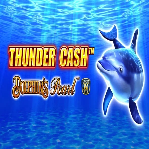 Thunder Cash Dolphins Pearl by Novomatic, showcased at coorgibet.com – game logo